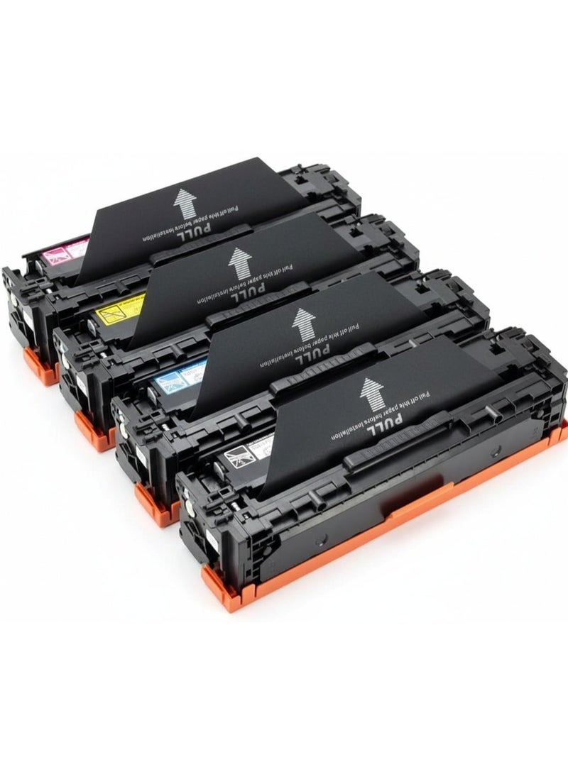 APlus 415A W2030A Compatible Toner Cartridge Set for HP Color LaserJet Pro M454, M455, M479, M480 Series - High Yield (Black/Cyan/Magenta/Yellow Options) - Image 2